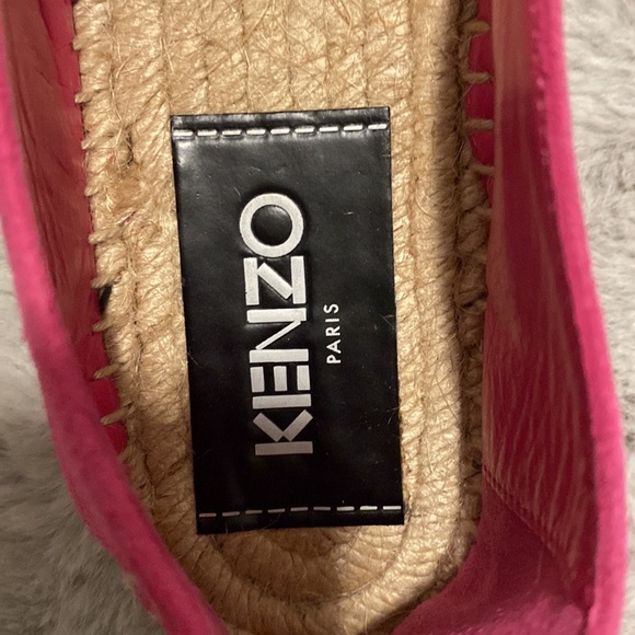 Kenzo espadrilles in suede Deep Fuscia size 37 - Picture 3 of 6